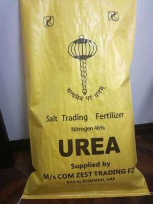 Urea Packing Bag Offset Printing Bag Warna Kuning 50kg